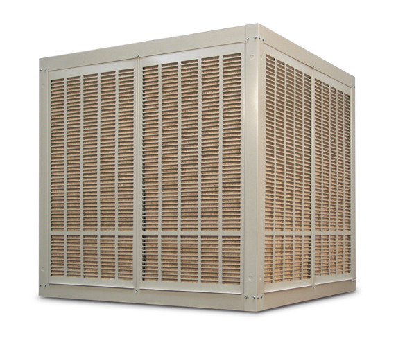 8000 CFM Downdraft Industrial Evaporative Cooler Aspen Pads D8801